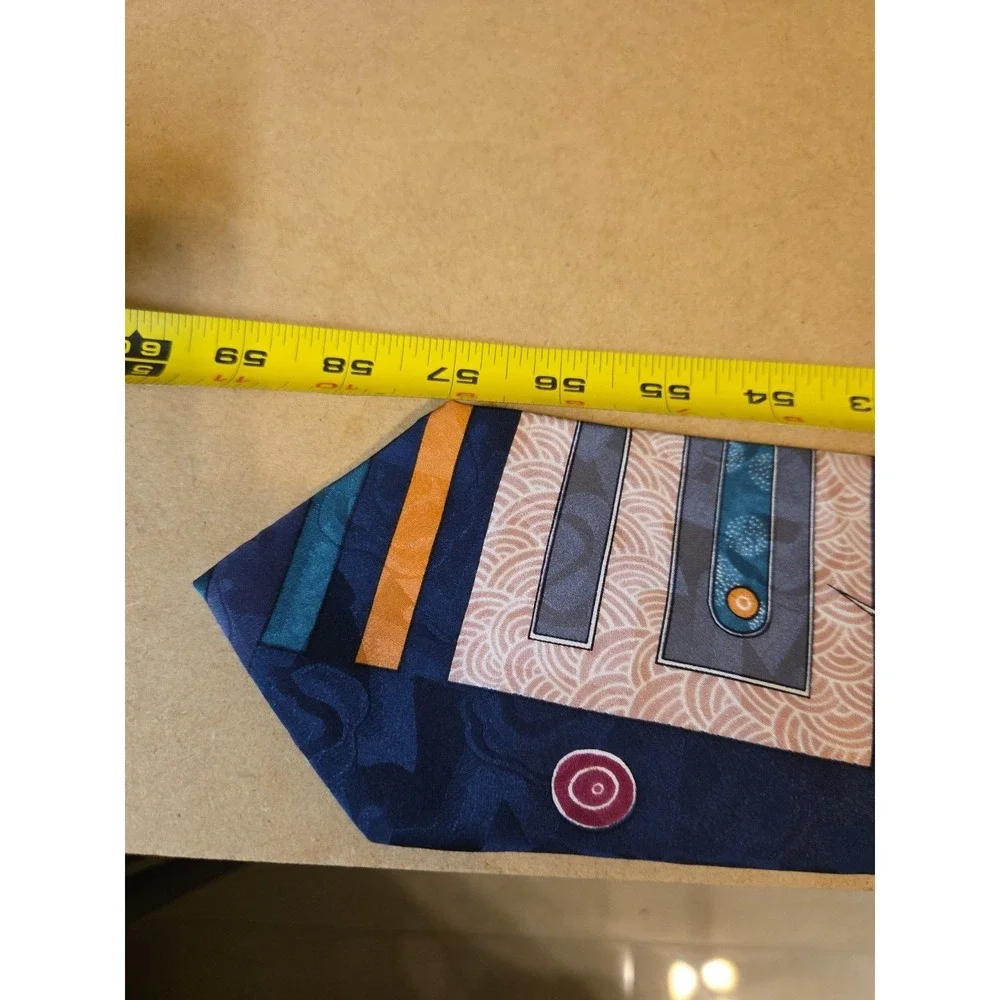 Vintage Karl Lagerfeld Abstract Silk Tie 59